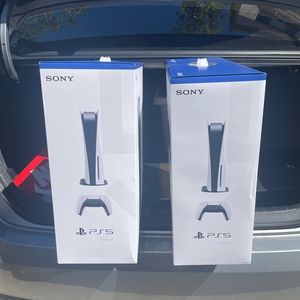 Ps5s Disc consoles. Brand New!